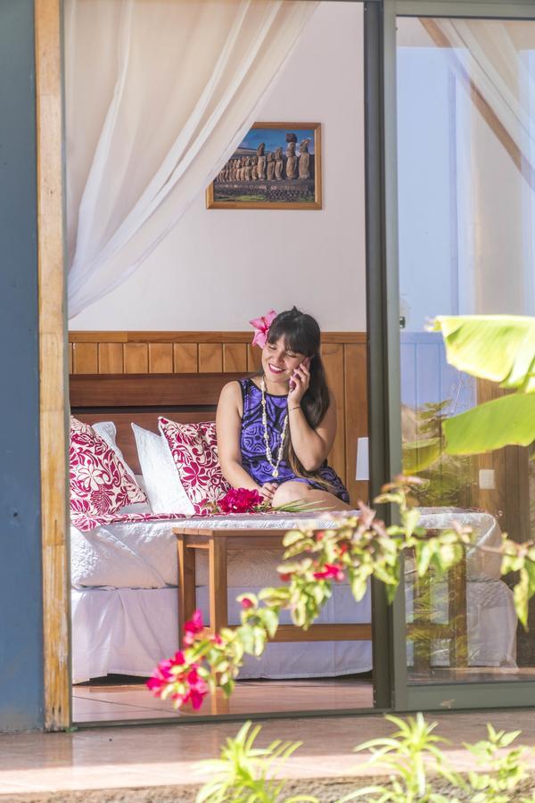 Cabanas Henua Iti Hanga Roa Exteriör bild